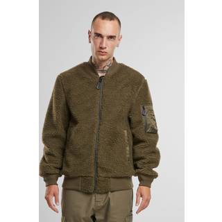 Brandit MA1 Sherpa Bomberjakke Olive M - M