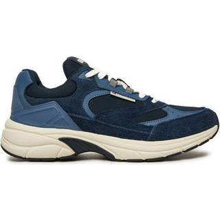 Suede Colour-Blocked Trainers