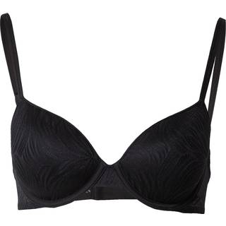 Sheer Marquisette Lace Demi-Plunge Bras