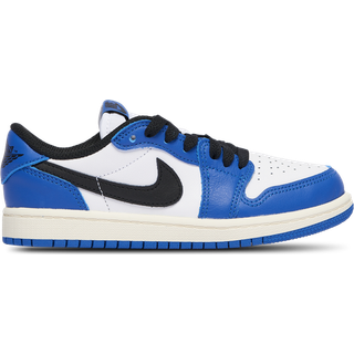 Jordan Brand Jordan Brand | Air Jordan 1 Retro Low | White sneakers White - Størrelse: 29,5 - WHITE/BLACK-GAME ROYAL - White - 29,5