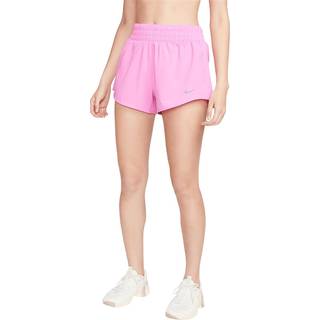 Nike Nike Playful PInk One Dri-FIT Mid Rise 3 Brief Lined Shorts