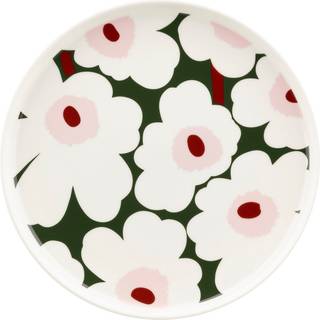Marimekko Unikko tallerken Ø25 cm Grøn
