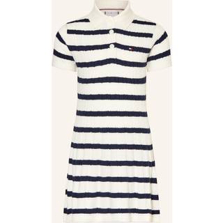 Stripe Cable Knit Jumper Dress