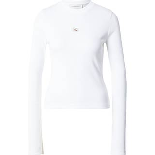 Slim Ribbed Cotton Top - White - XXXL