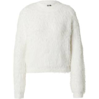 Pieces Pcraga Ls O-neck Lurex Knit Bright White L