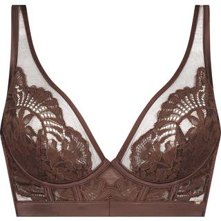 Hunkemöller Ikke-formstøbt bøjle-bh Indigo Brown - 80D