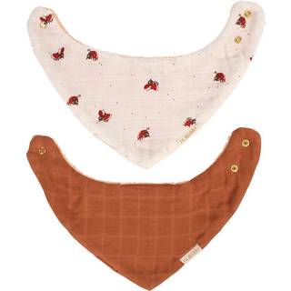 FILIBABBA Bandana Savlemække 2-pak, Lucky/Amber Brown