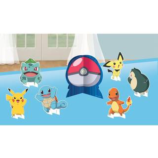 Pokemon borddekorationer 7 stk.