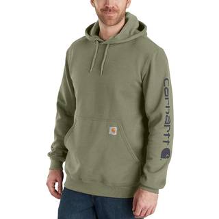 Carhartt hættetrøje dov/grøn, s K288DOV-S