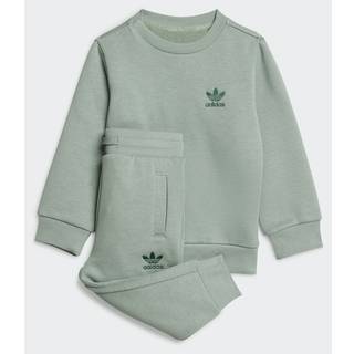 Crew Kids sæt - Silver Green - 74