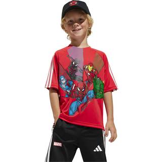 ADIDAS MARVEL SPIDER-MAN T-SHIRT - Pure Ruby / White / Multicolor - 92