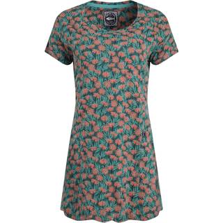 Weird Fish Weird Fish Dark Green Sidra Printed Jersey Slub 100% Cotton Tunic