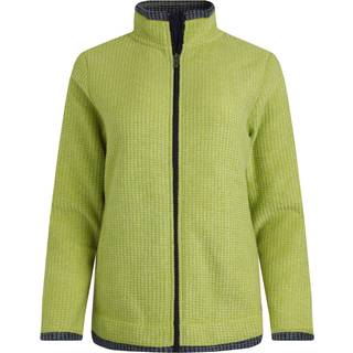 Weird Fish Weird Fish Green Ariana Full Zip Grid Fleece