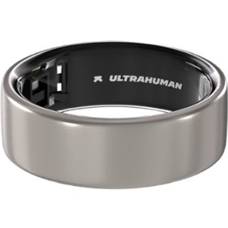 Ultrahuman Ring Air Smart Ring Str. 9 (raw titanium)