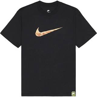 Nike Croissant Swoosh T Shirt Black