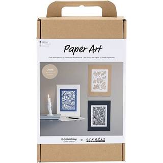 Creotime DIY kit papirkunst off white - billeder (På lager i varehus)
