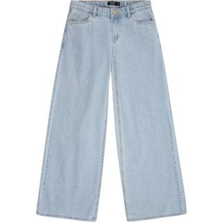Wide Leg Lav Talje Jeans