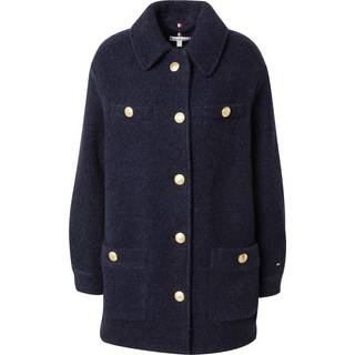 Wool Blend Bouclé Relaxed Shacket