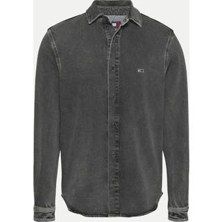 Regular Fit Faded Denim Overshirt