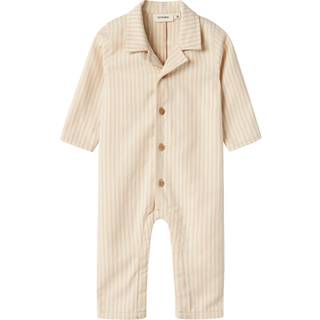 Lil Atelier Turtledove Stribet Loose Natdragt