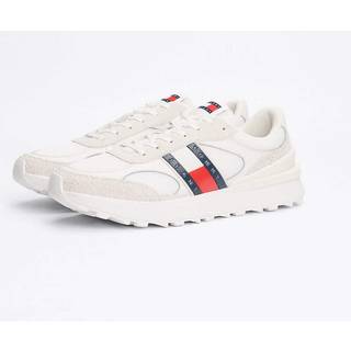 Suede Cleat Mixed Texture Trainers