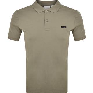 Calvin Klein Slim Fit Polo T Shirt Brown