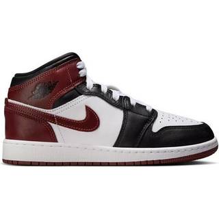 Air Jordan 1 Mid SE-sko til større børn - hvid - 38