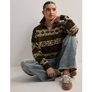 Polo Ralph Lauren - Brun - Swprntpfhz-Long Sleeve-Sweatshirt - Medium
