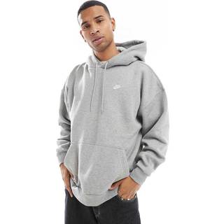 Oversized Nike Sportswear Club-fleecehættetrøje til mænd - grå - XS