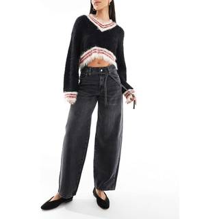 Onlgianna Mellemhøj Talje Balloon Fit Jeans