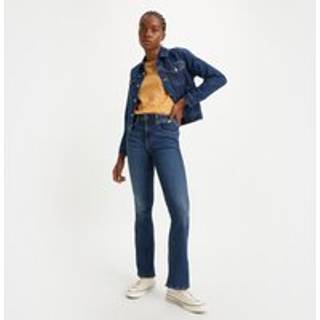 Levi'stil kvinder. 18759-0115 Jeans 725 High Rise Bootcut blå (31/32), Casual, Bomuld, Denim