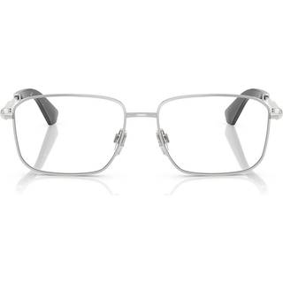 Burberry Mand BE1389 1005 Optiske stel Stål Sølv Transparent Firkantet Normal