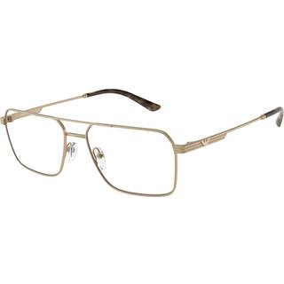 Emporio Armani EA1166 3002 57 Briller Mænd Guld - Opaque Pale Gold - 57mm