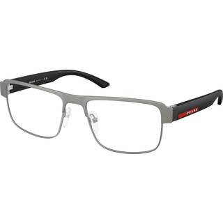 Prada Linea Rossa Mand PS 51RV DHG1O1 Optiske stel Metal Transparent Firkantet Normal