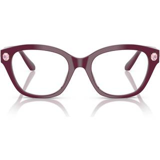 Swarovski SK2038 1044 51 Briller Kvinder Rød - Dark Red With Gems - 51mm