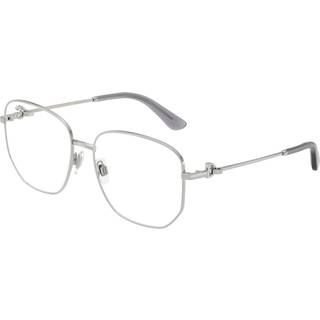 Dolce & Gabbana Kvinde DG1356 05 Optiske stel Stål Sølv Transparent Pantos Normal
