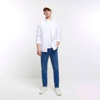 River Island River Island Blue Slim Fit Stretch Jeans