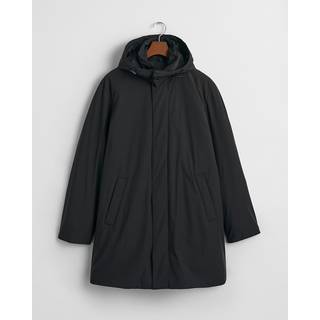 Ganttil mænd. 7006451 Sort quiltet frakke (XL), Casual, Polyester