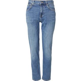 Denton Faded Straight Leg Jeans, Light Blue, W36/L30