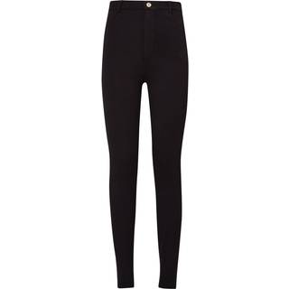 High Waist Straight Leg - 4Ever Pure Black
