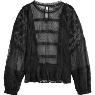 Next Blouse Høj hals bluse