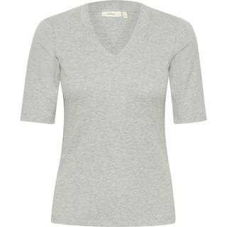 Inwear Dagnaiw Melange V T-Shirt Toppe & T-Shirts 30106865 Granite Melange (XSMALL)