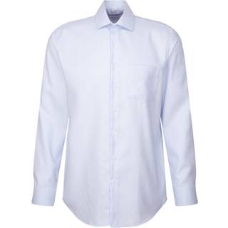 SLIM FIT Shirt in light blue structured