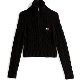 Cable Knit Jumper With Wool
