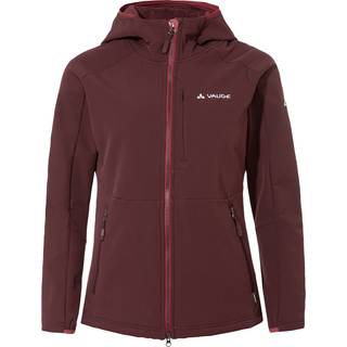 Vaude Women's Elope Stormfleece Hoody Softshelljakke Damer størrelse 38 farve rød
