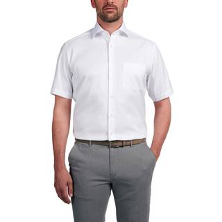 MODERN FIT Shirt in white plain