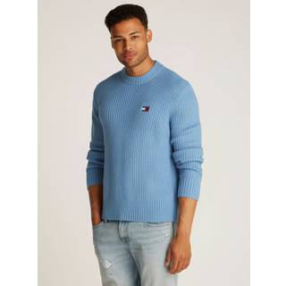 Tommy Jeans Normal pasform Badge Rund hals TrøjeSmall