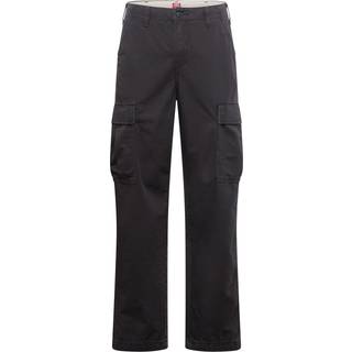 LEVI'S Straight Cargo Pants, Sort - 34R