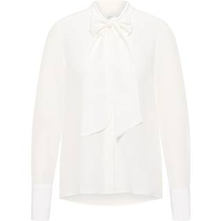 Signature Shirt Blouse in white plain