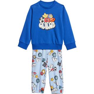 Seasonal Essentials Fun Kids træningssæt - Royal Blue / White - 104